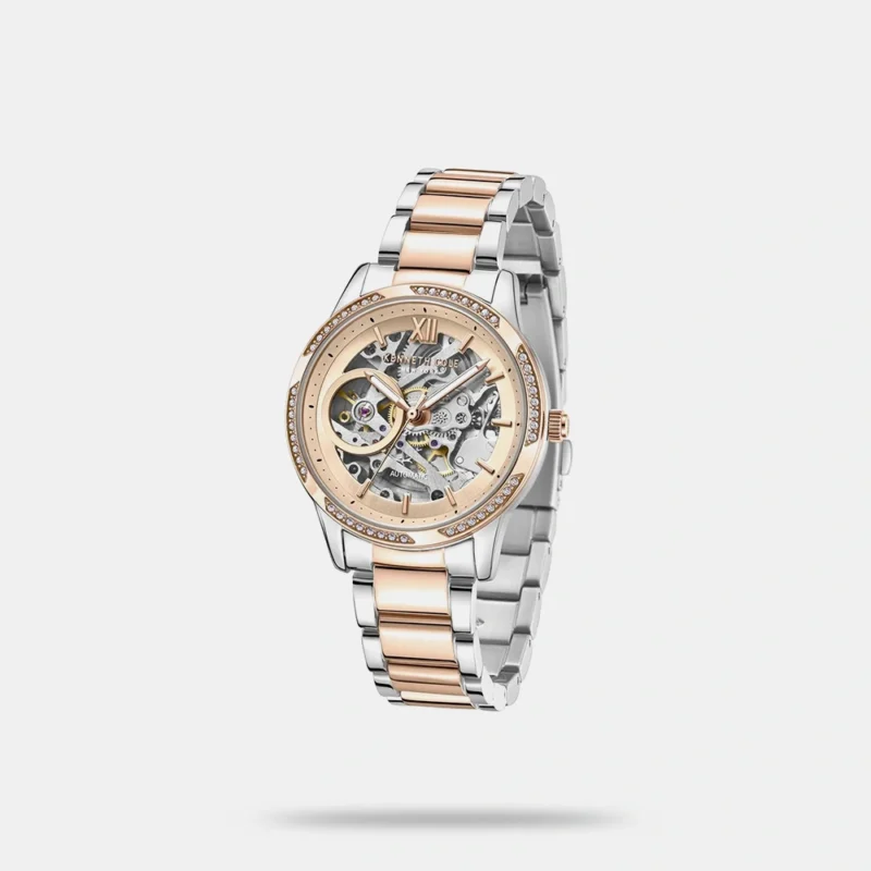 Kenneth Cole Automatic Rose Gold Dial Stainless Steel Strap Analog Watch for Women -KCWLL0016402LD - Image 2