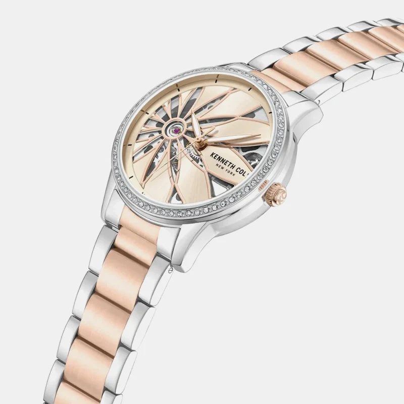KENNETH COLE Embellished Automatic Watch - KCWLL0060903LD - Image 2