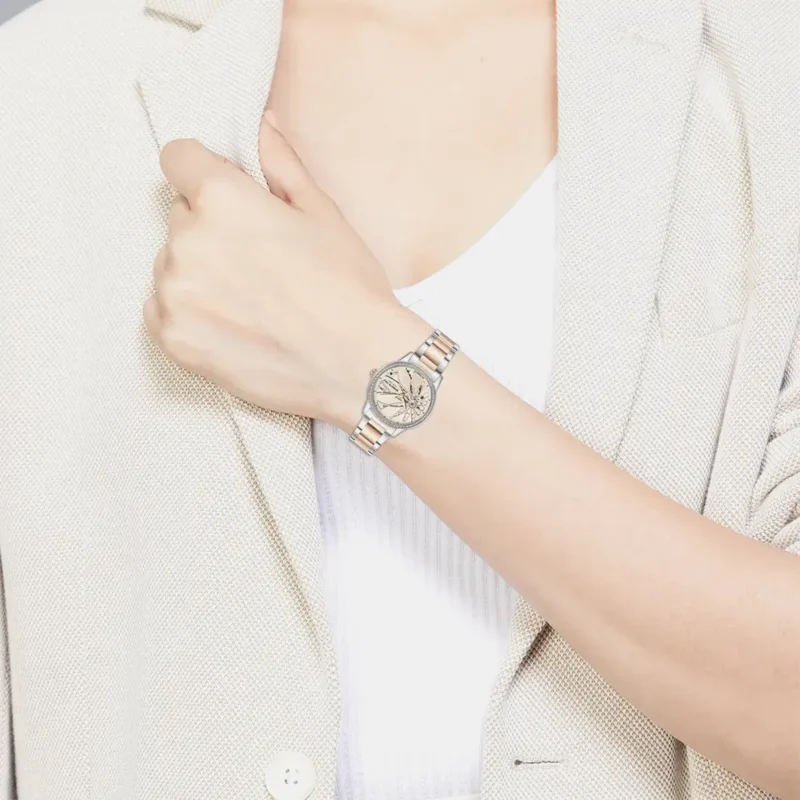 KENNETH COLE Embellished Automatic Watch - KCWLL0060903LD - Image 5