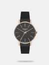 https://watchpalace.in/product/lee-cooper-analog-black-dial-mens-watch-lee-cooper-lc07361-351/ Fashioned with a steel grey metal strap, this men's analog watch from Lee Cooper will give you the statement look you have been coveting for. Encased in a 44 mm case, the navy round dial features plain three hands, bold stick markings at five-minute intervals, a date display window, three subdials, two pushers and a crown for time adjustment. Besides, it is completed with a push-button clasp to ensure a secure fit on the wrist.