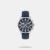 Fashioned with a steel grey metal strap, this men's analog watch from Lee Cooper will give you the statement look you have been coveting for. Encased in a 44 mm case, the navy round dial features plain three hands, bold stick markings at five-minute intervals, a date display window, three subdials, two pushers and a crown for time adjustment. Besides, it is completed with a push-button clasp to ensure a secure fit on the wrist.
