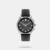 Let this classy men's analog watch from Lee Cooper be a testimony to your love. Its genuine leather strap comes in a black hue that elevates the look of the watch. The black round dial showcases chronograph, bold stick markings at five-minute intervals. Furthermore, it is complemented with a buckle clasp that ensures a secure fit on the wrist.
