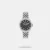 A must-have timepiece for all the watch aficionados, this women's analog watch from Lee Cooper will be a perfect pick. Its stainless steel strap vaunts a silver hue that enhances the look of the watch. The black round dial is protected by a mineral glass. It showcases multifunction and a crown for time adjustment. Furthermore, it is complemented with a fold-over clasp with double push button safety clasp that ensures a secure fit on the wrist.