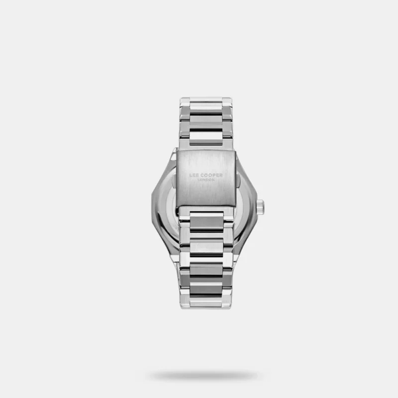 Men Brass Dial & Stainless Steel Bracelet Style Straps Analogue Multi Function Watch - LEE COOPER LC08018.370 - Image 3