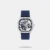 Modish and functional, this men's analog watch from Lee Cooper is a must-have to complement your personality. The silicon strap exudes a navy hue that accentuates the look of the watch. Encased in a 44 mm case, the navy square dial is protected by a mineral glass. It features plain three hands. Besides, it is completed with a buckle clasp to ensure a secure fit on the wrist.