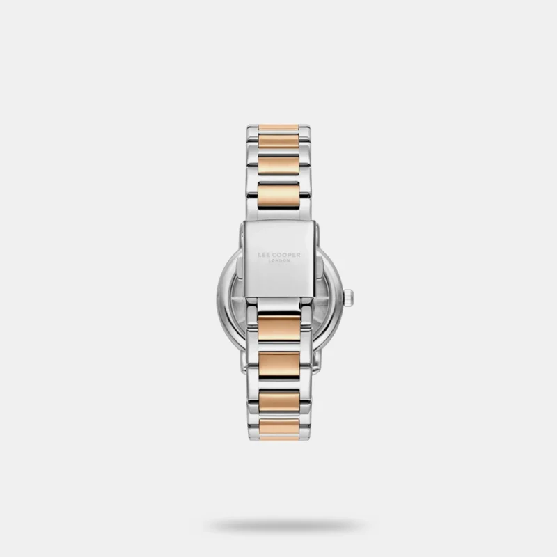 Women Brass Dial & Stainless Steel Bracelet Style Straps Analogue Watch - LEE COOPER LC08037.530 - Image 3