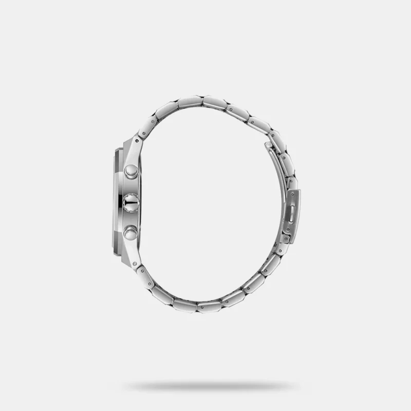 Men Brass Dial & Stainless Steel Bracelet Style Straps Analogue Multi Function Watch - LEE COOPER LC08045.370 - Image 4