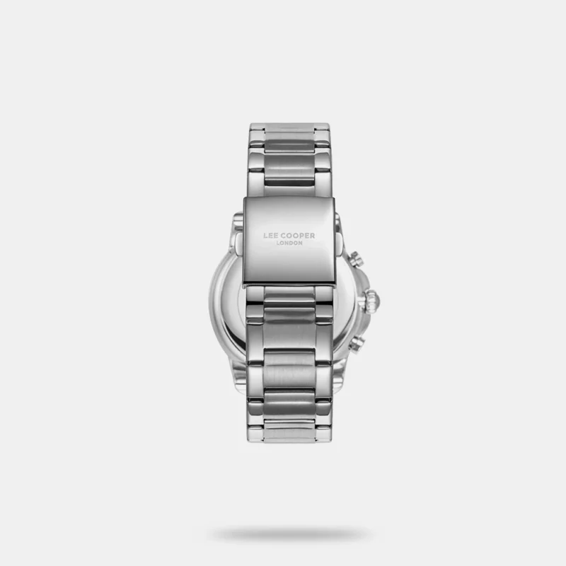 Men Brass Dial & Stainless Steel Bracelet Style Straps Analogue Multi Function Watch - LEE COOPER LC08068.350 - Image 3