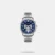 Showcasing a fusion of style and functionality, this men's analog watch from the collection by Lee Cooper is a great pick. Protected by a mineral glass, the blue round dial is housed in a 43 mm case. It vaunts chronograph. The stainless steel strap comes in a silver hue that further elevates the look of the watch. Moreover, it is fitted with a push-button clasp to ensure a secure fit on the wrist.