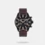 Illustrate your exclusive design flair by adding this analog watch from Police. The black round-shaped dial, features a multifunction functionality, quartz movement and a crown for time adjustment. The leather strap comes in a brown hue that further elevates the look of the watch. Besides, it has a water resistance of up to 50 m and is completed with a buckle to ensure a secure fit on the wrist.