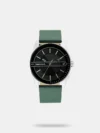 Bold, sleek, and built for the trendsetter, the Fastrack Wear Your Look Black Dial Metal Strap Watch is a style statement for modern guys. This watch features a striking black dial accented with sharp white hour markers and minimalist green detailing, giving it a cool, edgy vibe. The glossy black metal strap with a secure clasp completes the all-black aesthetic, making it perfect for casual outings, parties, or even everyday wear. Wear it with your favorite streetwear or casuals to instantly level up your style game.
