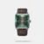 Amaze everyone around you by wearing this analog watch from Police. Encased in a 39 mm case, the green round-shaped dial, features a plain 3-hand functionality, quartz movement and a crown for time adjustment. The leather strap comes in a brown hue that further elevates the look of the watch. Besides, it has a water resistance of up to 50 m and is completed with a buckle to ensure a secure fit on the wrist.