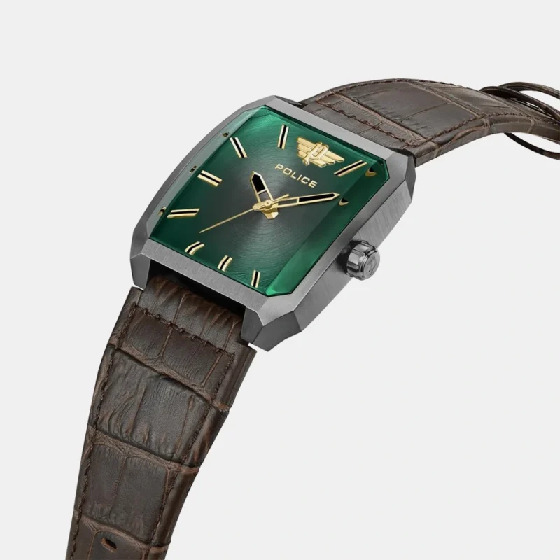 POLICE Men Analog Watch with Leather Strap - NTPLPEWJA0006003 - Image 3