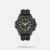 This watch is a statement of defiance, featuring a bold case with slanting edges that amplify its rebellious character. This multifunction timepiece with 3 sub-dials and 50m water resistance reflects the unyielding spirit of those who seek to stand out. The cutout design of the translucent dial adds a touch of ruggedness, while the leather strap with matching stitching completes the look, embodying individuality and strength.