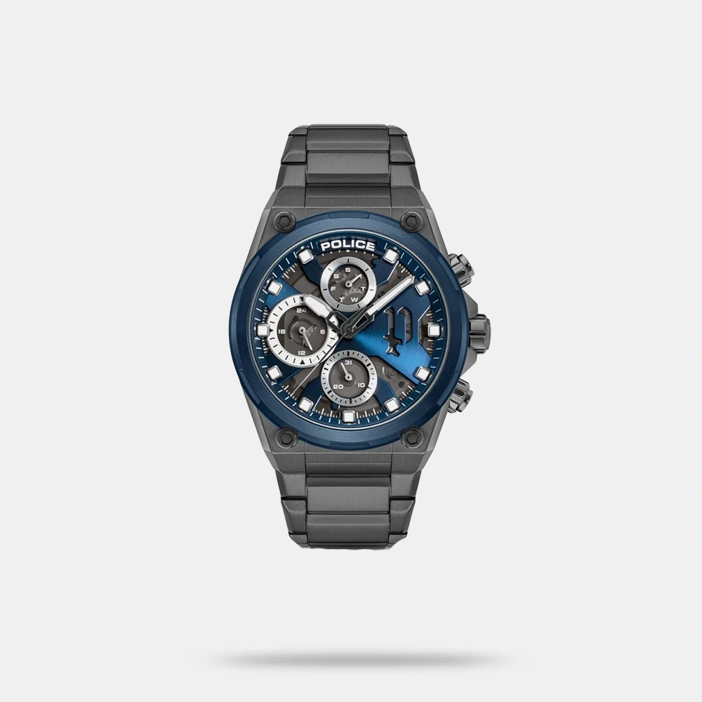 https://watchpalace.in/product/police-multifunction-blue-dial-grey-stainless-steel-strap-watch-for-men-plpewgk2239107/ Police Multifunction Blue Dial Grey Stainless Steel Strap Watch For Men - PLPEWGK2239107