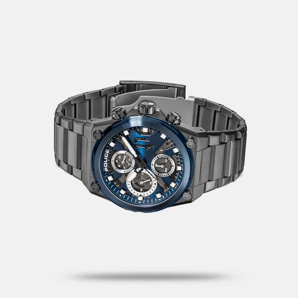 https://watchpalace.in/product/police-multifunction-blue-dial-grey-stainless-steel-strap-watch-for-men-plpewgk2239107/ Police Multifunction Blue Dial Grey Stainless Steel Strap Watch For Men - PLPEWGK2239107 - Image 4