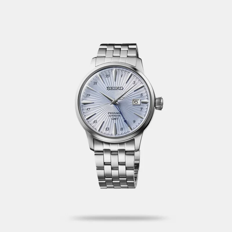 Presage Men Automatic Blue Dial Analog Stainless Steel Watch  - SSK037J1