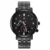 Command attention with the Fastrack Tick Tock analog watch. The deep black dial features subtly contrasting subdials, defining the modern functionality of the Fastrack NT3287NM01. Its bold black metal strap amplifies the sleek, monochromatic aesthetic. This timepiece offers a powerful and sophisticated look for the man who values both style and practicality.