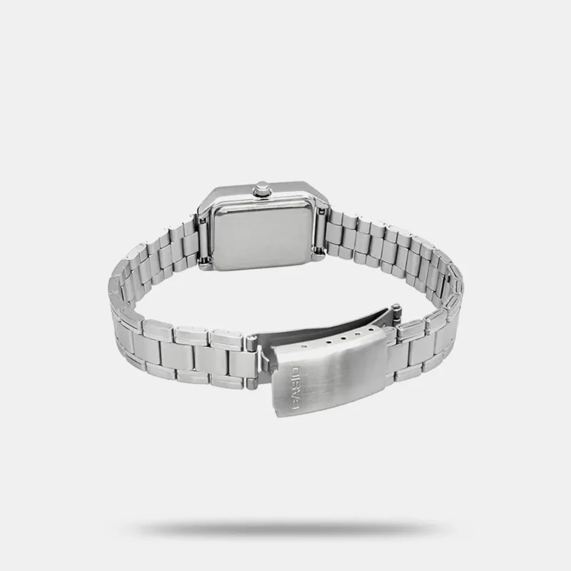 Enticer Women Silver Dial Analog Stainless Steel Watch LTP-V007D-7BUDF - A2282 - Image 4