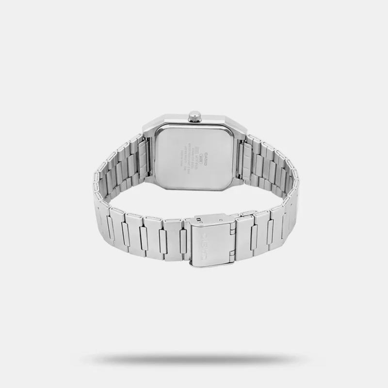 Enticer Men Quartz Silver Dial Analog Stainless Steel Watch MTP-B185D-7AVDF - A2468 - Image 3