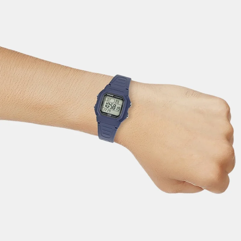 Unisex Black Dial Digital Resin Watch - D333 - Image 5