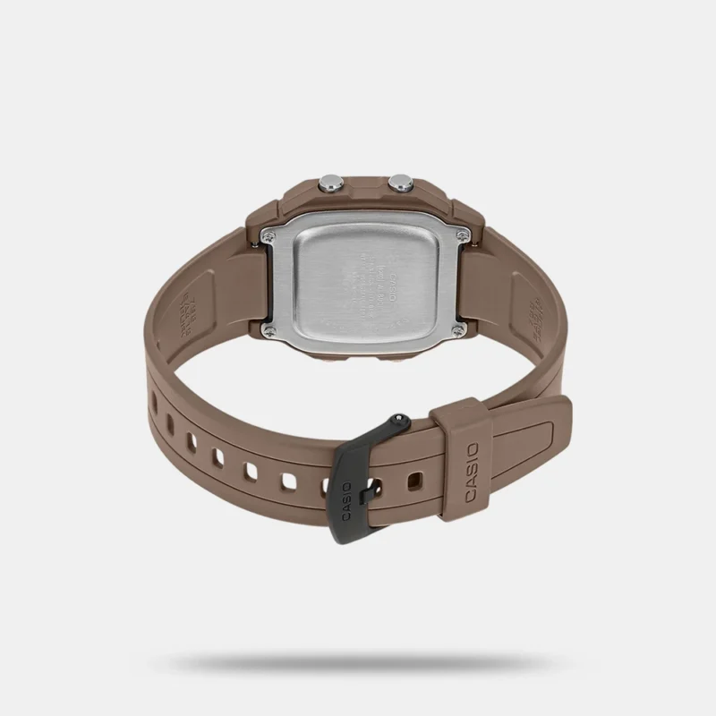 Youth Unisex Quartz Black Dial Digital Resin Watch W-800H-5AVDF - D334 - Image 3