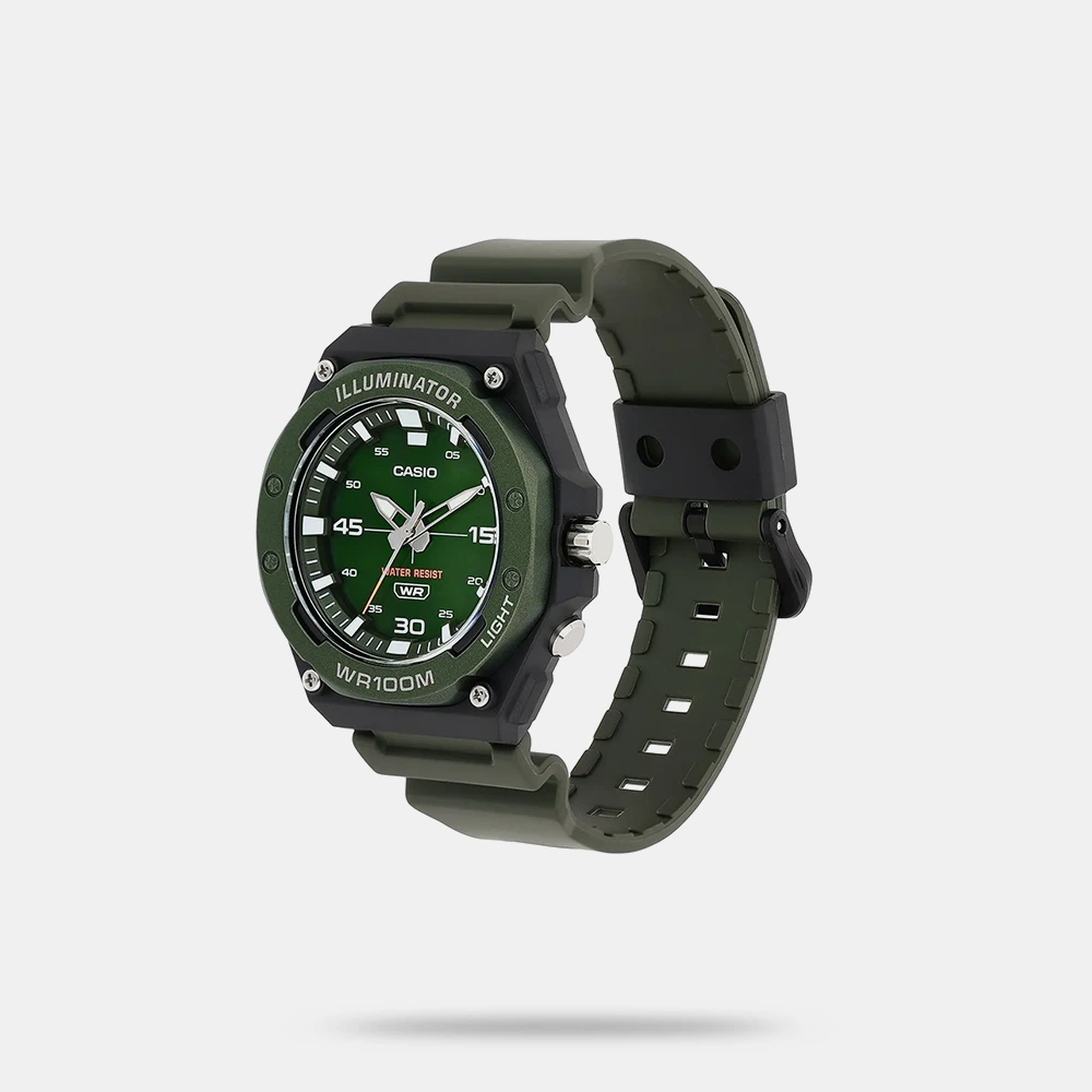 https://watchpalace.in/product/casio-youth-mw-620h-3avdf-analog-green-dial-men-d357/ Casio Youth MW-620H-3AVDF Analog Green Dial Men - D357 - Image 2