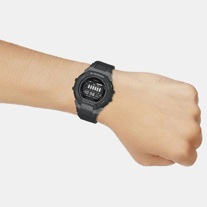 G-Shock Men Quartz Black Dial Digital Resin Watch - G1586 - Image 5