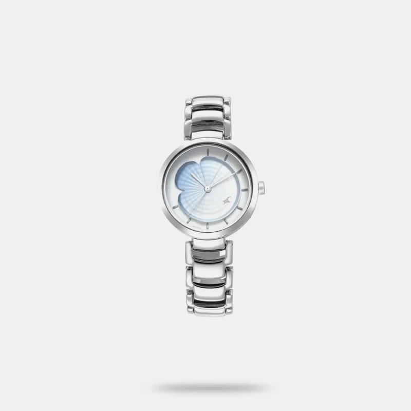 Fastrack Uptown Retreat Quartz Analog Blue Dial Metal Strap Watch for Girls - NS6277SM01