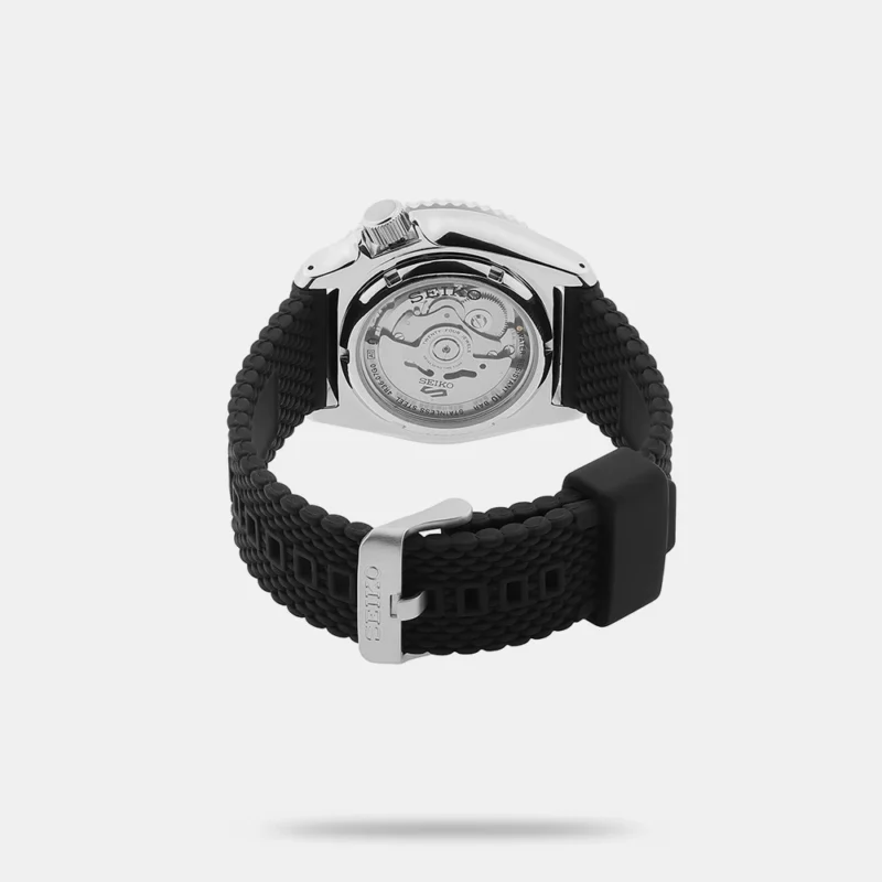 Seiko Nylon Analog Black Dial And  Black Band Men Watch - SRPD73K2 - Image 4