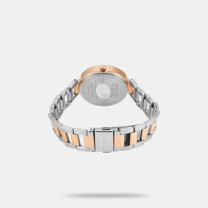 Women Brass Dial & Stainless Steel Straps Analogue Watch - TW000X278 - Image 4