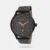 Opt for this men's analog watch from the Youth collection by Helix and leave a lasting impression on your peers. The round dial showcases plain three hands, bold stick and numeral markings at five-minute intervals, a date display window, a day indicator and a crown for time adjustment. The genuine leather strap flaunts a stunning black hue that accentuates the look of the watch. Furthermore, it is complemented with a buckle clasp that ensures a secure fit on the wrist.