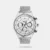 Dial Color: Silver, Case Shape: Round, Dial Glass Material: Mineral Band Color: Silver, Band Material: Stainless Steel Watch Movement Type: Quartz, Watch Display Type: Analog Case Material: Brass, Case Diameter: 22 millimeters Water Resistance Depth: 30 meters 1 year manufacturer warranty on manufacturing defects