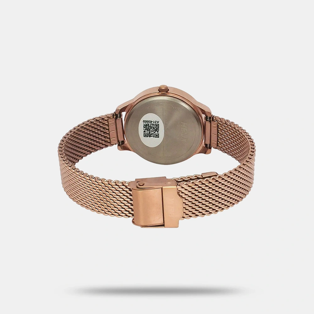 https://watchpalace.in/product/women-quartz-rose-gold-dial-analog-mesh-watch-tw022hl25/ Women Quartz Rose Gold Dial Analog Mesh Watch - TW022HL25 - Image 4