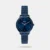 Embrace a touch of sophistication with this women's analog stainless steel watch. The 32mm round case beautifully complements the blue dial, and the quartz movement ensures precise timekeeping. The 15mm blue mesh strap adds a dash of style and secures with a foldover clasp. With 3 ATM water resistance, it's ideal for everyday wear. The watch is safeguarded by mineral glass and weighs just 59 grams with a 9mm case thickness. It comes with a 2-year warranty and originates from India.  