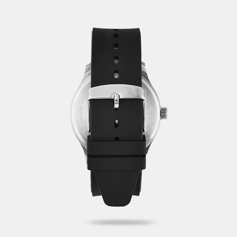 Men Quartz Black Dial Analog Silicone Watch - TW043HG21 - Image 4