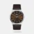 Embrace versatility with this men's analog stainless steel watch. Featuring a 39mm round case and a brown dial, this watch is a blend of style and precision. Powered by a quartz movement, it ensures accurate timekeeping. The 18mm brown leather strap adds elegance and secures with a tang buckle. With 3 ATM water resistance, it's suitable for daily wear. Protected by mineral glass, this watch is lightweight at 41 grams and boasts a slim 7mm case thickness. It comes with a 2-year warranty and originates from India.