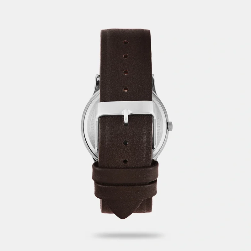 Men Quartz Brown Dial Analog Leather Watch - TW054HG03 - Image 4