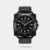 A perfect amalgamation of style and functionality, this men's analog watch by Helix is a must-have wrist essential. Its leather strap comes in a black hue that elevates the look of the watch. Safeguarded by a mineral glass and operated by a quartz movement, the black round dial is encompassed in a 44 mm case. It features plain three hands. Furthermore, it is complemented with a buckle clasp that ensures a secure fit on the wrist.