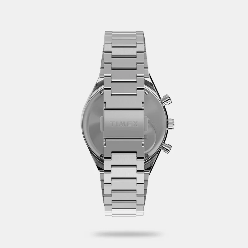 Timex Men Quartz White Dial Chronograph Stainless Steel Watch - TW2W53300UJ - Image 2