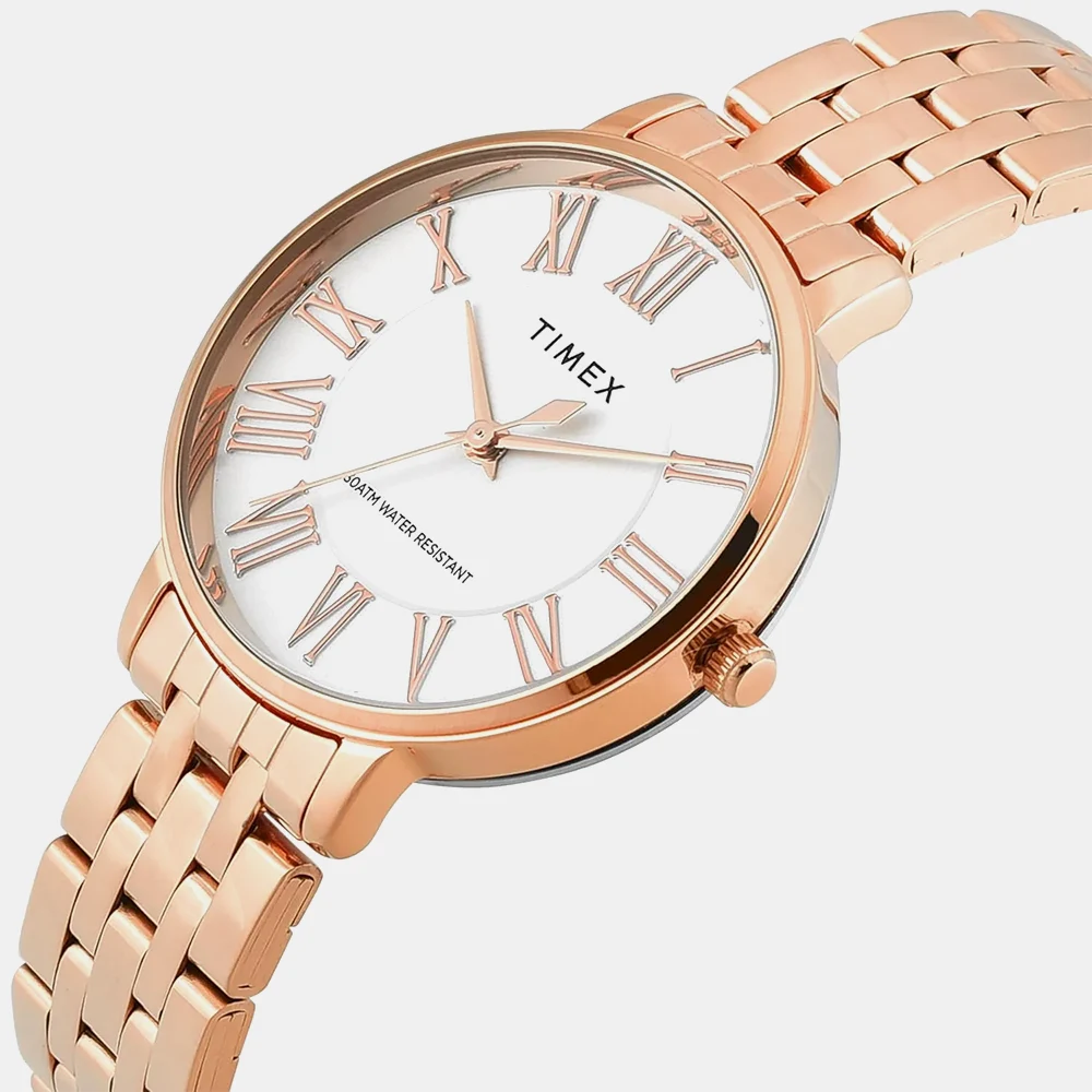 https://watchpalace.in/product/timex-analog-watch-for-woman-with-round-dial-water-resistant-womens-wrist-watches-twel19108/ TIMEX Analog Watch for Woman with Round Dial & Water Resistant Women's Wrist Watches - TWEL19108 - Image 2