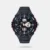 Blurring the boundaries between form and functionality, this men's analog-digital watch by Helix is a must-have. Operated by a quartz movement and safeguarded by a mineral glass, the black round dial is encased in a 50 mm case. It features multifunction. The resin strap showcases a black hue that uplifts the look of the watch. Moreover, it is fitted with a buckle clasp to ensure a secure fit on the wrist.