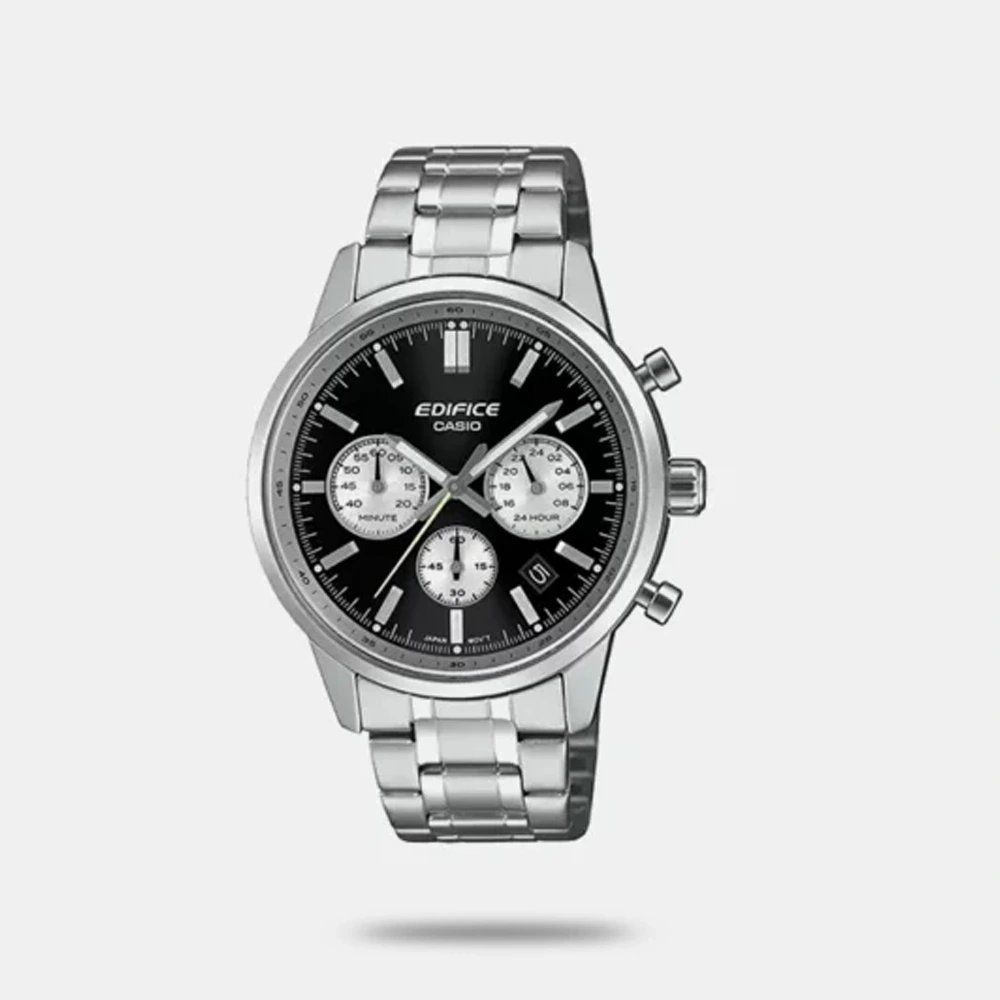 https://watchpalace.in/product/edifice-men-quartz-black-white-dial-multi-function-stainless-steel-watch-ed655/ Edifice Men Quartz Black & White Dial Multi-Function Stainless Steel Watch - ED655