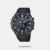 Experience adventure with this sporty analog-digital watch, featuring a durable 47.6mm dial, debossed bezel, simple hands, digital displays, backlight, and pushers. It's water-resistant up to 100 meters and comes with a robust resin strap secured by a tang buckle closure.