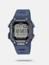 Make a bold impression with this sophisticated 31mm watch. The rectangular dial features a classic 3-hand movement, with stick indices, along with a flat mineral glass. Designed for both style and durability, the watch offers water resistance up and is equipped with a robust metal strap, secured with a fold-over deployment clasp closure for a comfortable fit.