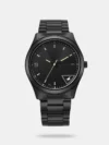 Amaze everyone around you by wearing this men's analog watch watch from the collection by Fastrack. The blue round dial is protected by a sapphire glass. It features crown for time adjustment. The stainless steel strap comes in a blue hue that further elevates the look of the timekeeper. Besides, it is completed with a Fold-Over Clasp with Single Push Button Safety clasp to ensure a secure fit on the wrist.