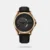 Make a bold impression with this sophisticated watch. The round dial features a classic 3-hand movement, with stick indices, along with a convenient date window. Designed for both style and durability, the watch offers water resistance up to 50 meters and is equipped with a robust leather strap, secured with a tang buckle closure for a comfortable fit.
