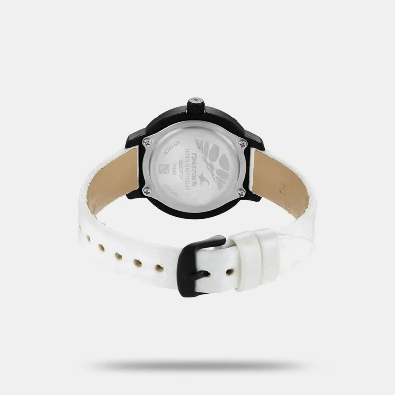 Fastrack Revibe Quartz Analog White Dial Fabric Strap Watch for Girls - 6255PF01 - Image 3