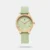Elevate your style quotient with the Fastrack Stunners watch, a bold expression of elegance and attitude. Featuring a green dial with dotted markers and rose gold detailing, this watch blends sophistication with creativity. The smooth green leather strap offers classic comfort, while the minimal yet striking face makes it a head-turner for everyday wear or stylish outings. This timepiece is crafted for girls who prefer confidence in simplicity and impact in design.