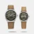 These Sporty Couple Watches are the perfect blend of rugged style and everyday functionality, designed for couples who enjoy an active lifestyle. The olive green sunray border dial creates a striking, dynamic look, while the silver indices provide a sleek contrast for easy readability. Featuring a tan leather strap, these watches offer a comfortable, durable fit that complements the overall sporty design. The date window adds practicality, making these watches ideal for couples who value both style and precision. Perfect for wedding gifts, gifts for the groom, or as a meaningful couple gift, these watches are a timeless and functional reminder of love and adventure.